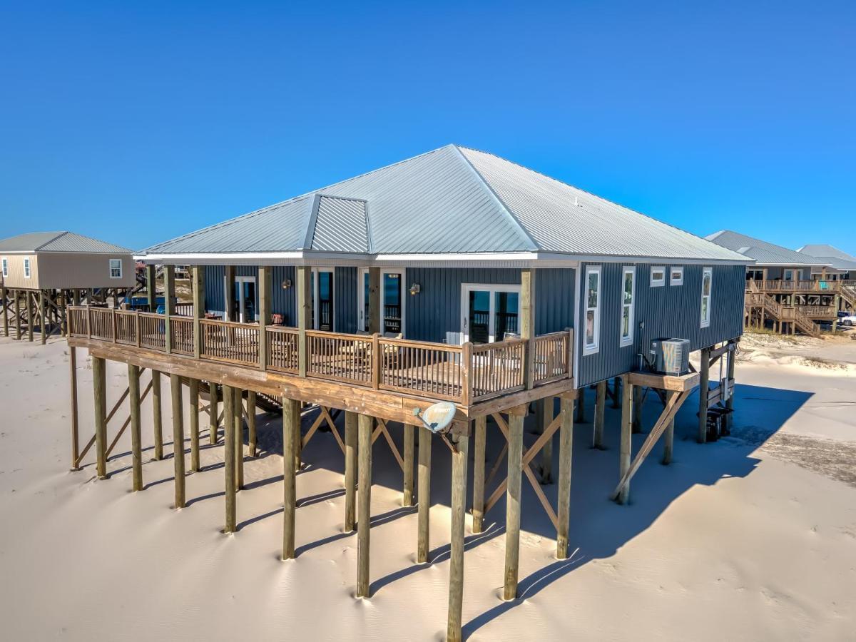 High Tide - Pet Friendly! Expansive Floor Plan And Stunning Views! Large Gulf Front Deck! Home Dauphin Island Dış mekan fotoğraf