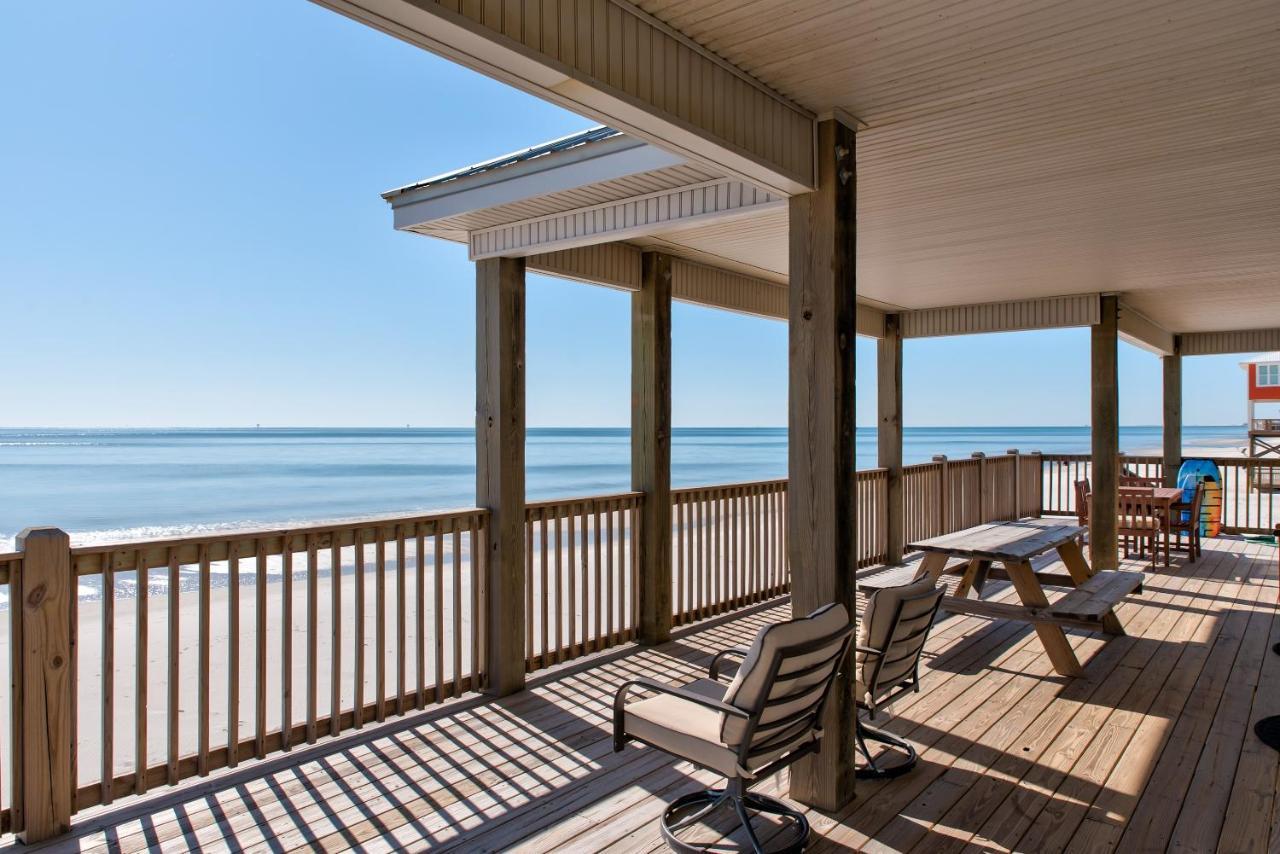 High Tide - Pet Friendly! Expansive Floor Plan And Stunning Views! Large Gulf Front Deck! Home Dauphin Island Dış mekan fotoğraf